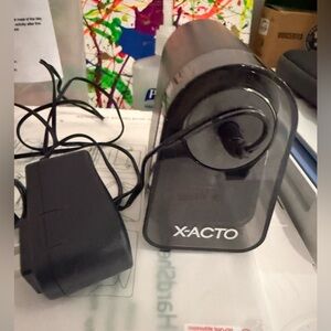 X-ACTO Electric Pencil Sharpener Black